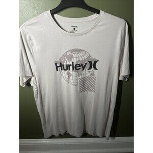 HURLEY WORLD TOUR ROUND TRIP Tee Graphic T-Shirt XL Short Sleeve Skater Surf